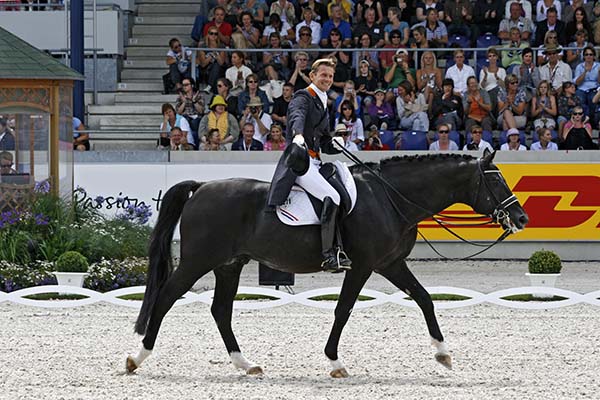 Edward Gal mit Moorlands Totilas Foto: Lune Jancke